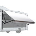 Wareda OEM American Camper Motorized Roll Out Power Campervan 16 Foot Rv Roll Out Electric caravan Trailer Awning MegaBDM