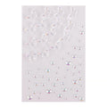 Butterfly Design Temporary Acrylic Makeup Accessory Music Festival Face Jewels Tattoo Sticker for Parties