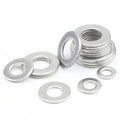 Manufacturer's GB Standard Steel M2-M12 Plain Fender Washers Zinc Plated Shim