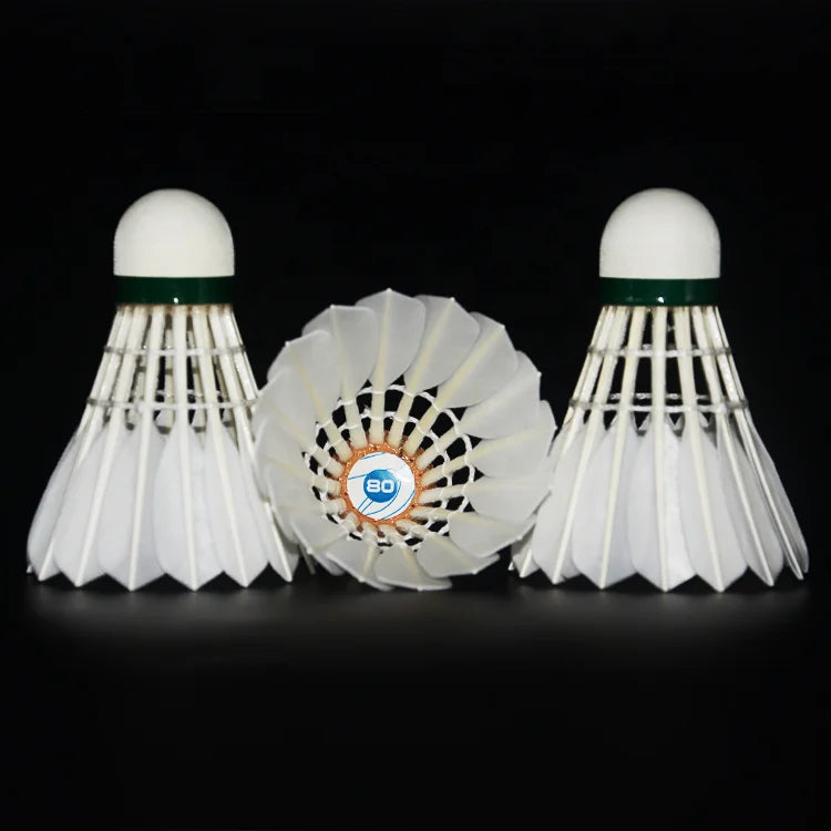 Best Quality Tournament Badminton Shuttlecock Class a Goose Feather Shuttlecock Badminton High Level Shuttles
