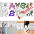 Leenice Custom Logo & Color Cute Style Children's Educational Wall Painting Toy-Film Laminated Paper 30x300CM Size