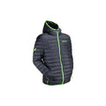 Premium Winter Jacket Black Korean Style Reversible Zippered Closure Waterproof Spandex Woven Pattern Hooded Seamless Dyed
