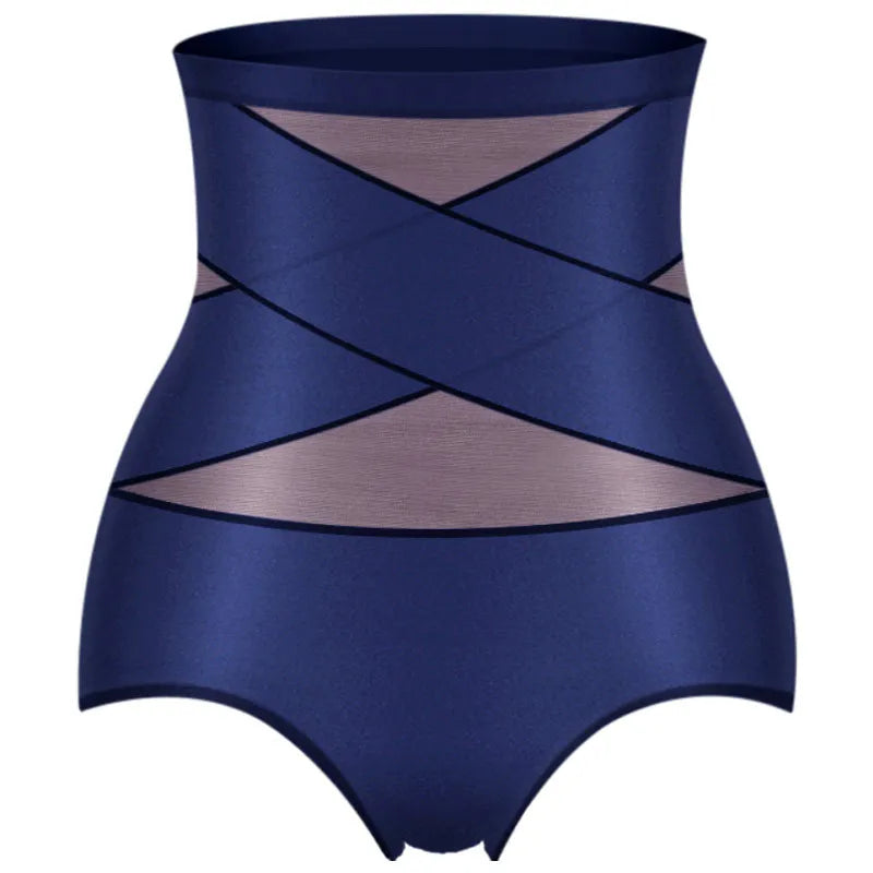 Wholesale Women's Thin High Waist Ice Silk Abdominal Pants Strong Butt Lifting Body Shaper Pants
