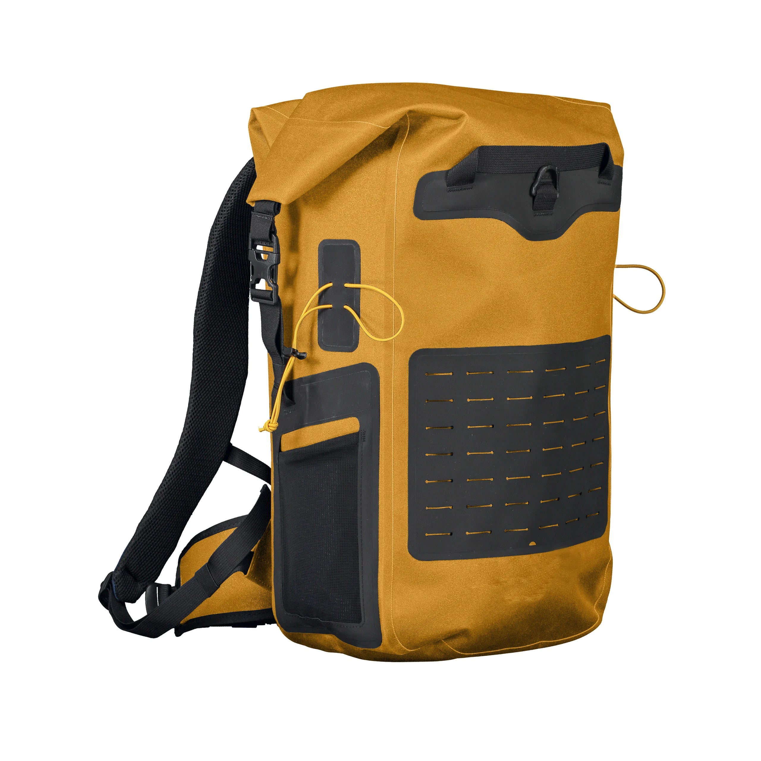 Leyi Lcanvas Fashionable Waterproof 20-36L Backpack with Air Cushion Belt Unisex Outdoor Activities Business Use Camera Friendly