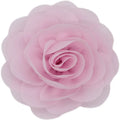 30 Colors Chiffon Flowers DIY 8cm Artificial Decorative Handmade Chiffon Fabric Flower for Dresses Clothing