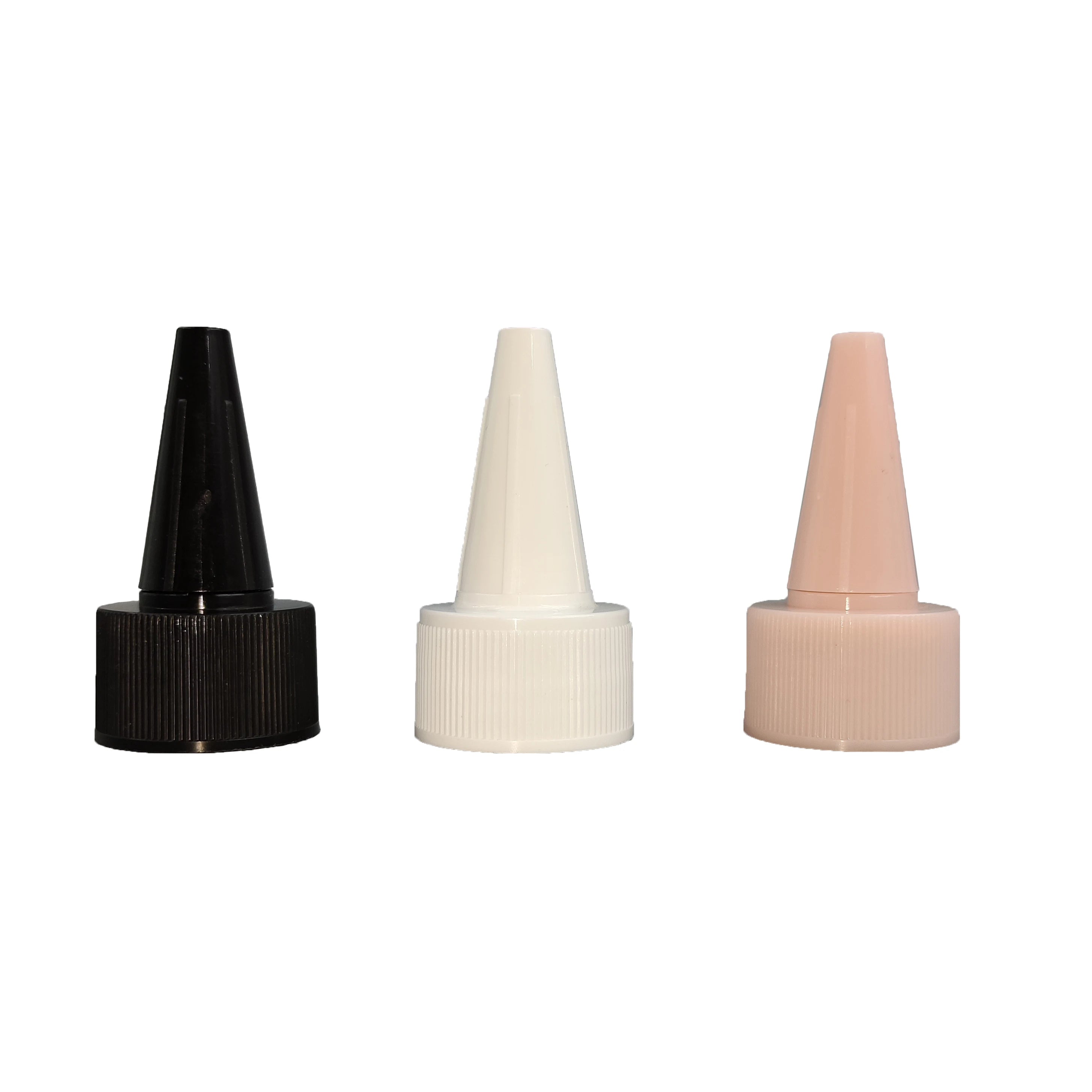 20mm Colorful Plastic Twist Lock Nozzle Top Caps for Plastic Cap