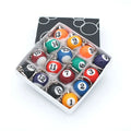 Wholesale Price 25mm 16balls Colorful Billiards Pool Ball Key Rings on Sale