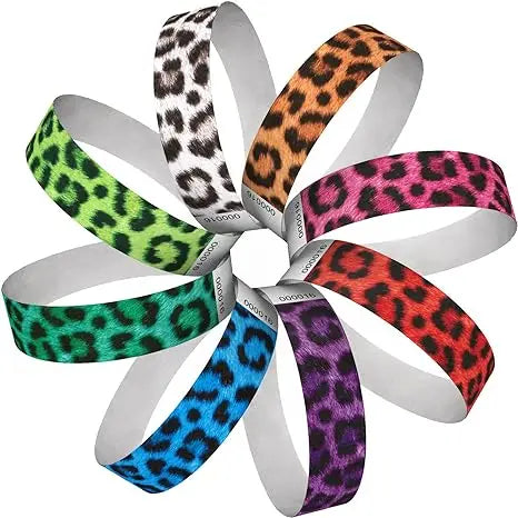 Custom Printing Dupont /Tyvek Wristbands for Events / Festival.Cheap Entry Tickets Paper Bracelets for Amusements Park