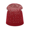 Fashion Chic 10 Colors Rabbit Fur Winter Warm Chunky Stretch Women's Knitted Hats Rhinestone Beanie Hat Skull Thick Ski Hat
