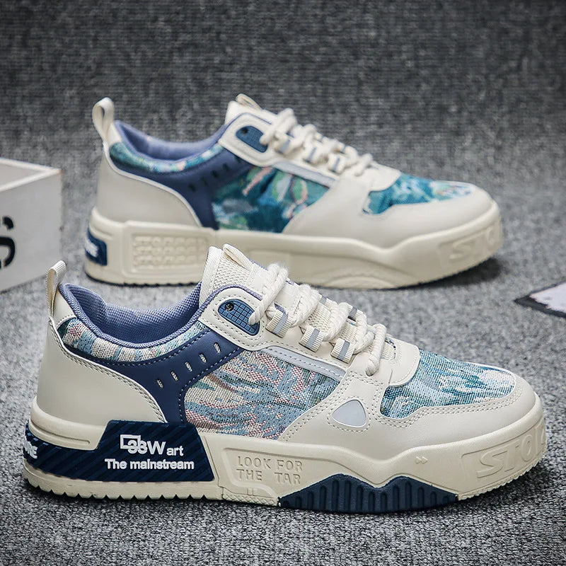 Hot Popular Style Sneakers Men's Casual Shoes Casual Men Shoes PU Leather