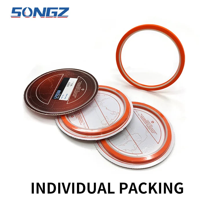 High Temperature Wear Resist Excavator Hydraulic Cylinder Buffer Ring Oil Seal for HBY 130 145.5 6.3