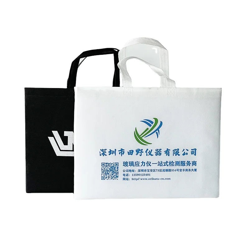 Top Quality Promotional Handled Style Foldable Reusable Shopping Bag Eco pp Laminated Non Woven Bag Promotional Shopping Bag