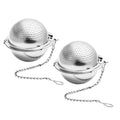 304 Stainless Steel Mesh Tea Strainer Coffee Filter Circle Shaped Tea Ball Infuser Home Kitchen Drink Tool