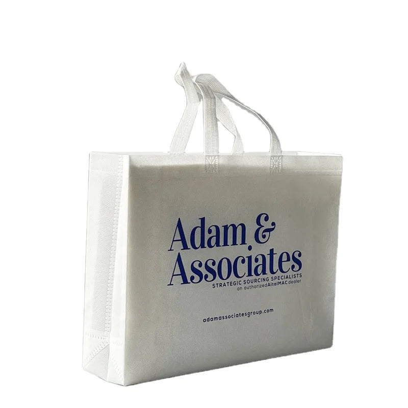 Wholesale Customised Promotional Recyclable Polypropylene PP Laminated Tote Shopping Carry Non Woven Fabric Bag
