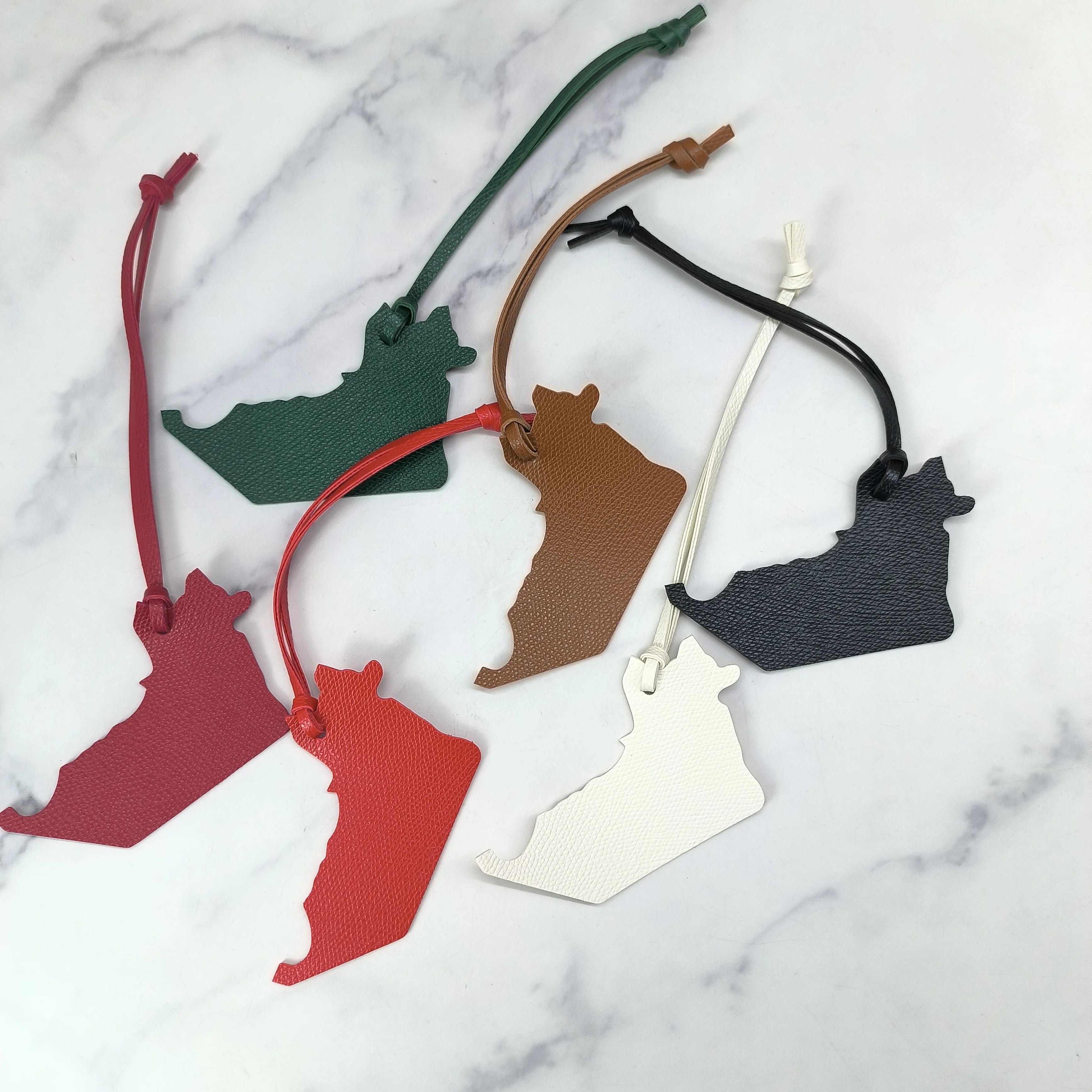 YY Abu Dhabi Shape Handbag Charms Colorful Pendant Keychain Decoration for UAE PU Leather Bag Charms