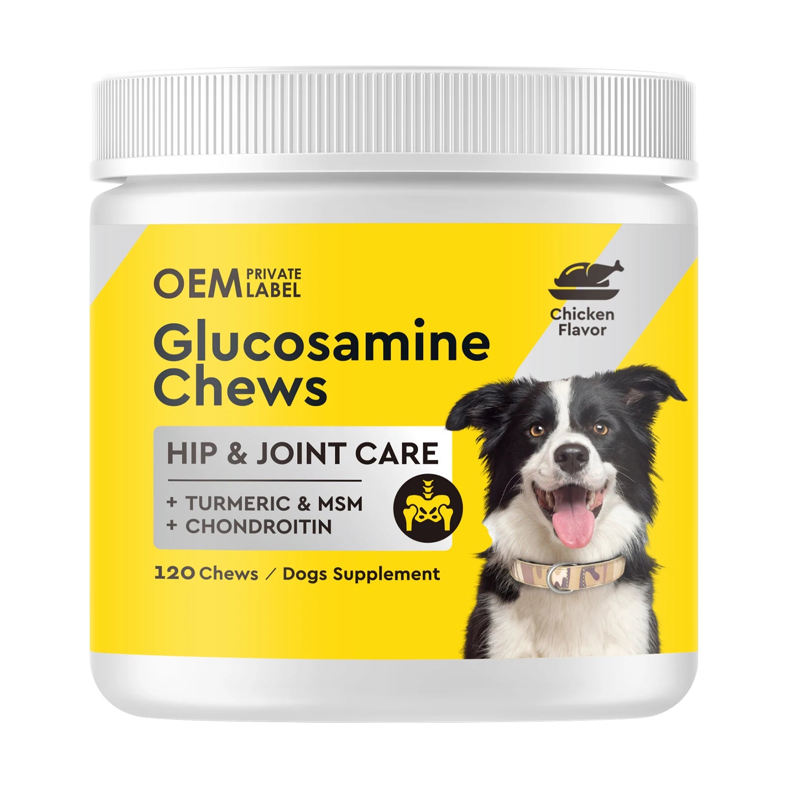 OEM Dog Multivitamin Soft Chew Nutrition Immune Vitamins Supplements for Dog Cats 10 for 1 Dog Multivitamin with Glucosamine