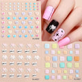 Nail Supplies Press 3D Rhinestones Nail Art Sticker Artificial Fingernails Nail Wraps Decal Autumn Korean Made Guangdong China