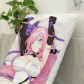 Wholesale Custom Anime Cartoon Character Print Pillow Cover 100% Polyester 50x150cm for Home & Hotel Use