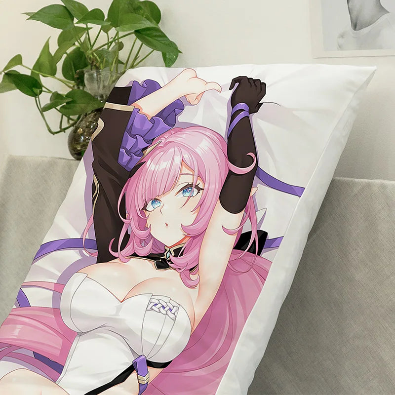 Wholesale Custom Anime Cartoon Character Print Pillow Cover 100% Polyester 50x150cm for Home & Hotel Use
