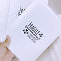 Manufacture Waterproof Padded Envelopes Yellow Poly Bubble Mailer Bags with Printed