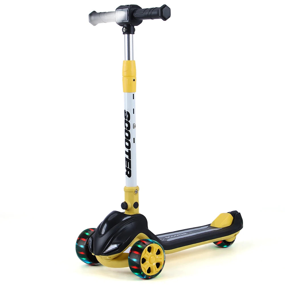 Hot Selling High Quality Children Scooter New Model Cool Cheap 3 Wheels Kids Kick Pedal Scooter With Led Lights for Kid
