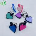 OKSILICONE Best Selling Silicone Pet ID Tag Laser Engraved for Pet Collar Dog Anti-lost Tag Silicone Blank Tags