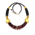 Natural amber Gemstone Necklace mix color amber necklace Precious Gemstones