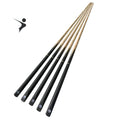 LEIJIAER Snooker Cue 3/4 Jointed Woods Snooker Billiard Cues 1/2 Split 10MM Ash Wood Cue Custom Logo  Cheap Pool Stick