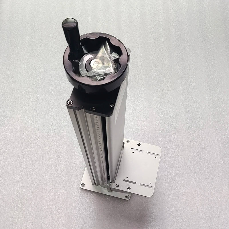500mm up and Down Column Z Axis Manual Lifting Column Life Table for Fiber UV CO2 Laser Marking Machine Marker