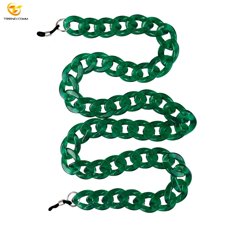 2026 Hanging Plastic Polyester Acetic Acid Acrylic Sun Reading Glasses Chain Sunglasses EyeGlass Cord
