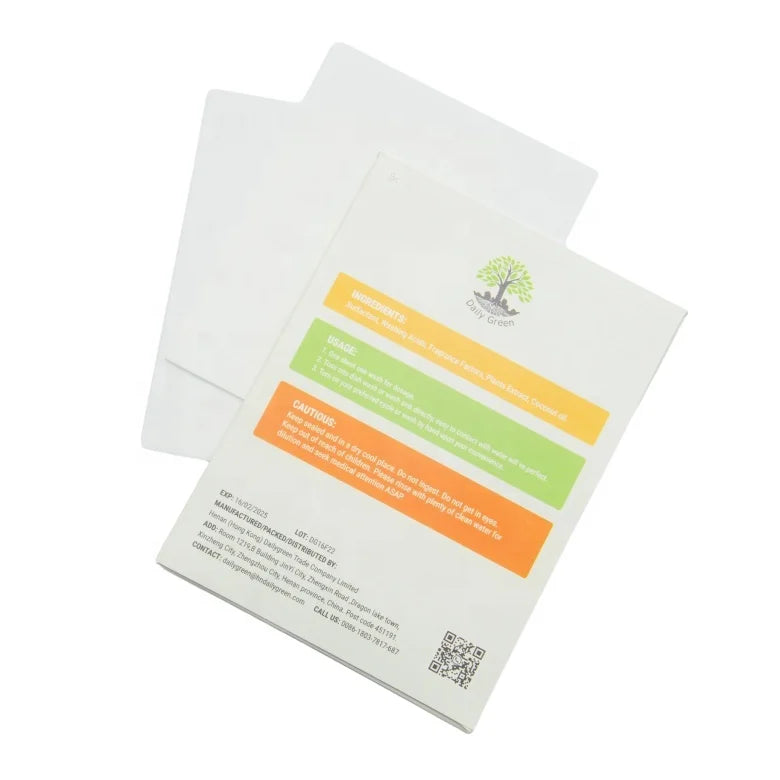 Solid Lavender Laundry Sheet Eco-Friendly Disposable Natural Ingredients High Active Content Apparel Detergent Custom Packaging