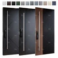Foshan Yohome Home Entrance Pivot Door Custom Modern Design Hotel Villa Security Soundproof Entry Door