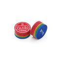 VanQS 14mm 6-layer Colored Pool Cue TipsS/M/H Hardness Optionsconsumables for Billiard Cue Replacementrepairmaking and DIY.
