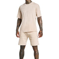 Wholesale New Summer Cotton t Shirt and Shorts Sets Streetwear Men 2 Piece Casual Short Set