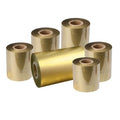 60mmx300M WHITE RED BLUE GREEN GRAY GOLD Resin Thermal Transfer Ribbon TTR Barcode Resin Printer Ribbon Customize