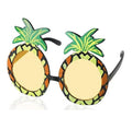 Tropical Pineapple Sunglasses Novelty Decor Fruit Shape Glasses Fun Hawaiian Luau Party Eyeglasses Summer Beach Pool Party Favor