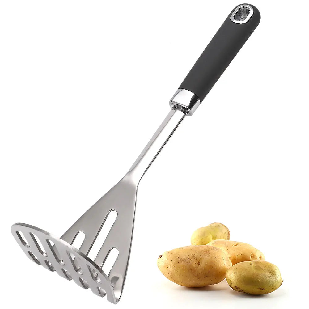 Stainless Steel Potato Masher and Ricer Non Stick Hand Potato Smasher for Food