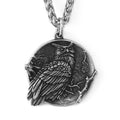 Vintage Jewelry Wholesale Stainless Steel Owl Pendant Necklace Jewelry Mens Necklace Jewelry