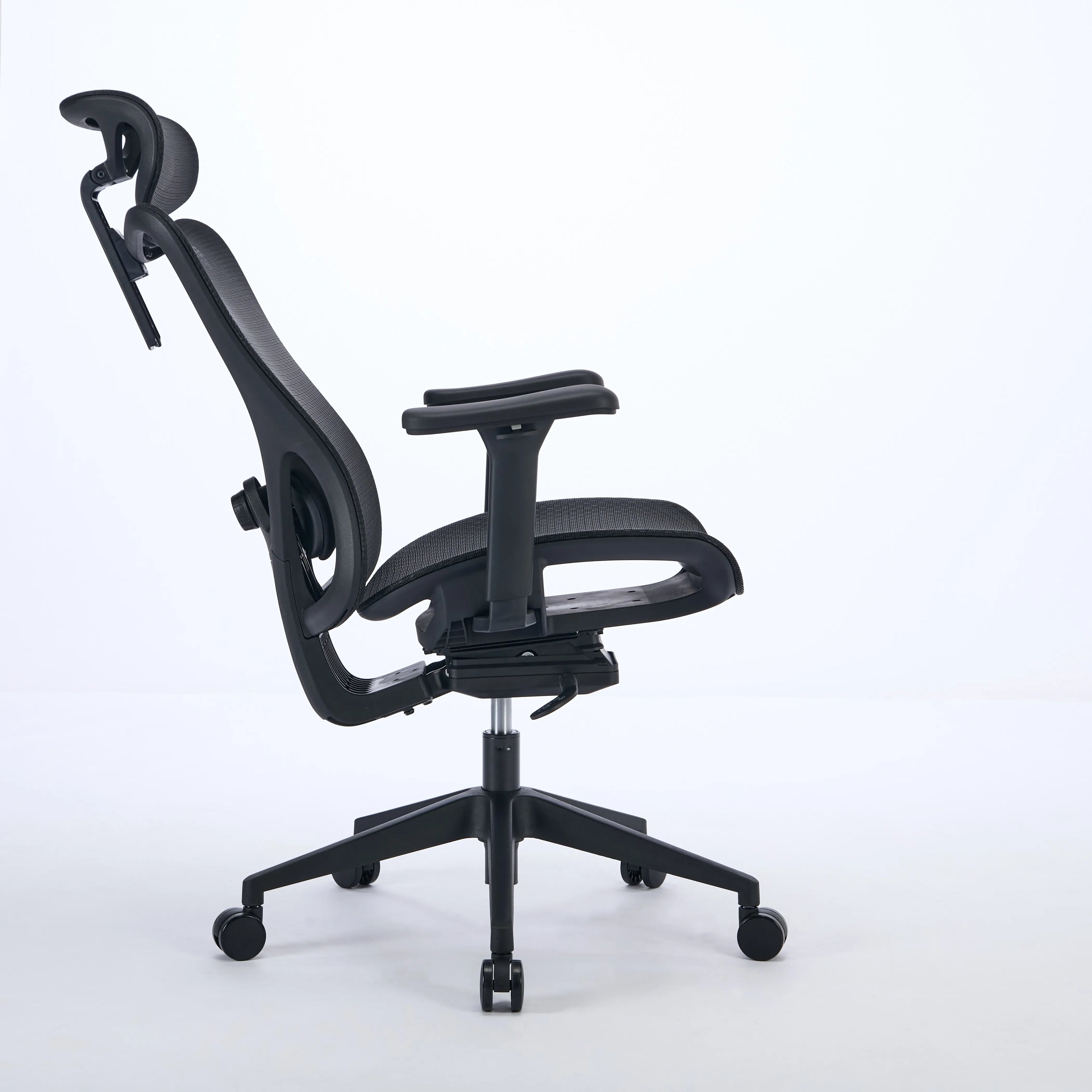 High-Back Executive Ergonomic Swivel Task Chair Headrest Lumbar Support PU Massage Adjustable Racing Desk Gaming Chair Office
