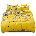 Manufacturer Custom Happy Radish Active Printing Aloe Cotton Bed Sheet Quilt Cover MegaBDM