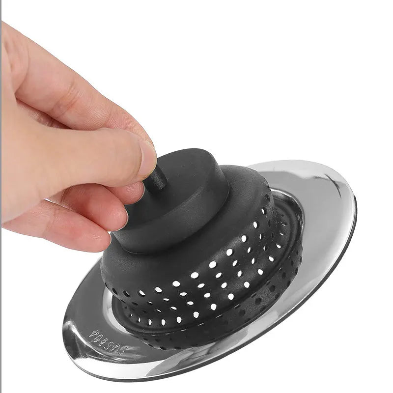 Kitchen Silicone Floor Drain Sink Strainer for Bathroom Bathtub Flexible Silicone Good Grip Kitchen Sink Drainers