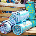 Bosimia Picnic Mat for Spring Summer New Outdoor PVC Camping Mat Moisture-Proof Dirt-Proof Variety Colors Printed Hiking