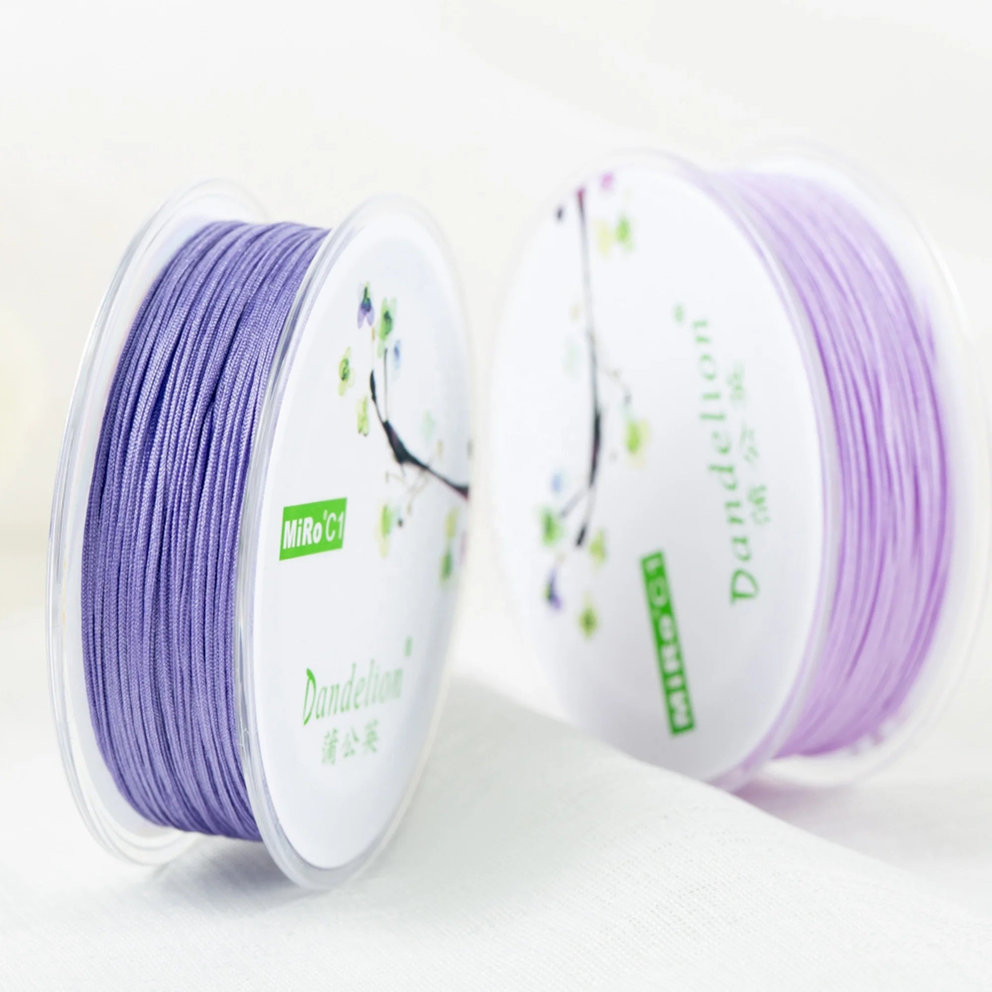 Dandelion C1 0.5&0.9mm 061#~120# Color Jewelry Cord Nylon Cord Jewelry Accessories Bracelet and Necklace Material 120 Colors