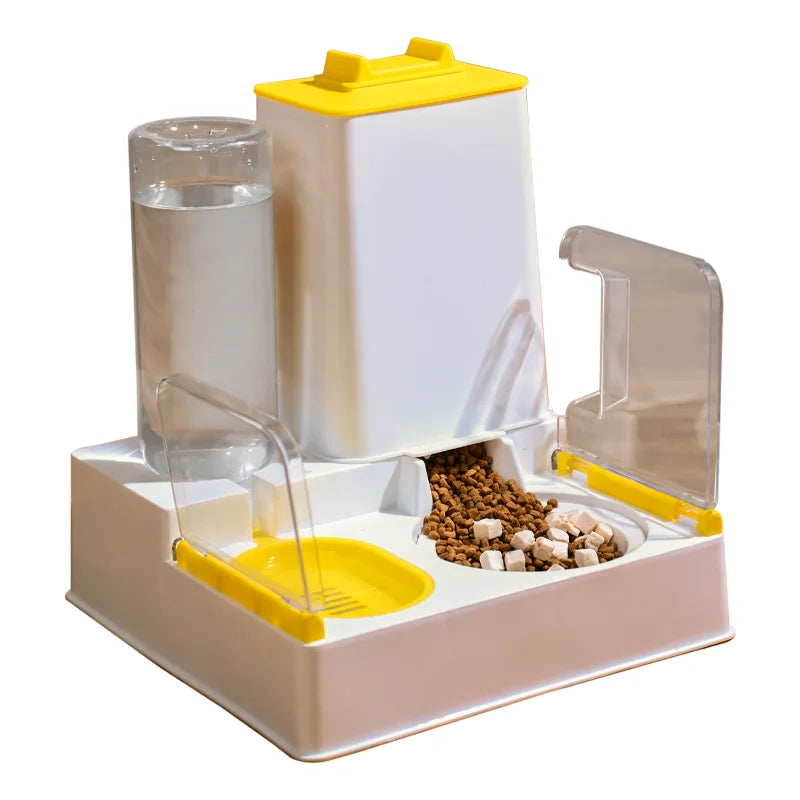 Wholesale Pet Supplies Cat Food Feeder & Water Bowl Automatic Pet Water Food Feeder Stainless Steel Ceramic Dog Bowls