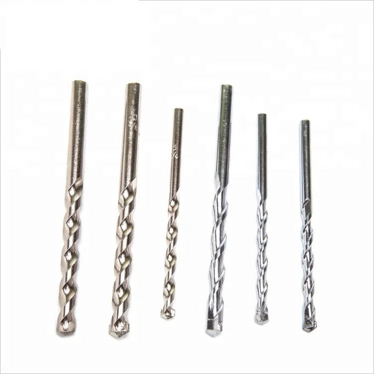 Factory Good Quality Tipped Twist Round Shank Masonry Brick Wall Concrete Carbide Drill Bit 3-25mm 3-Year Warranty