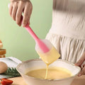 Large Thick Silicone Scraper Heat-Resistant Shovel Wide Mouth Non-Stick Oven-Safe 2-Piece Baking Cooking Tool Set Home Kitchen