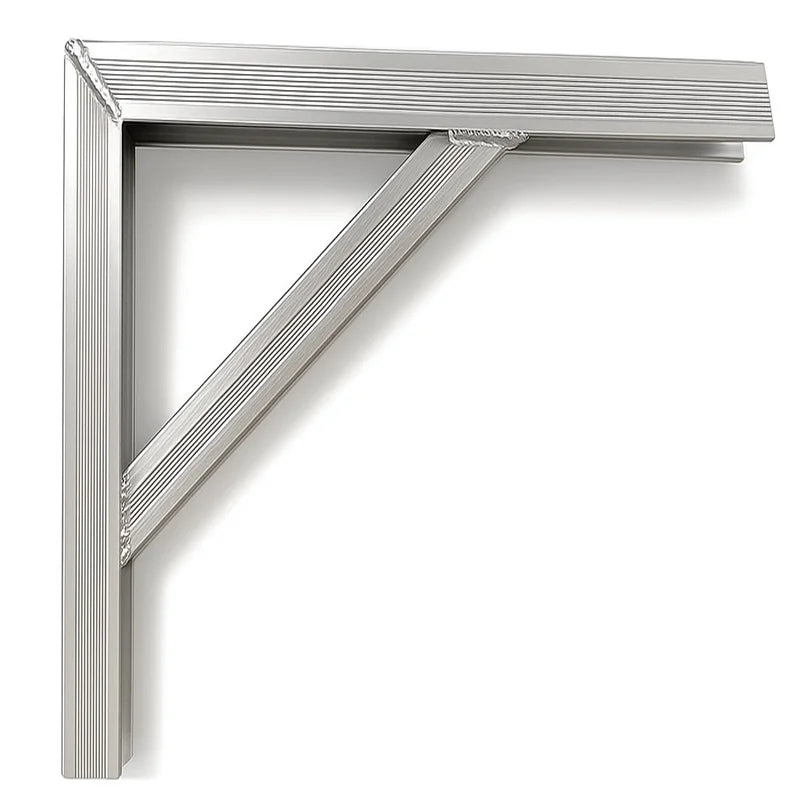 High-Quality Supplier Heavy-Duty Industrial-Grade Durable Wall-Mounted Support Aluminum Frame Bracket Strong Load-Bearing Design