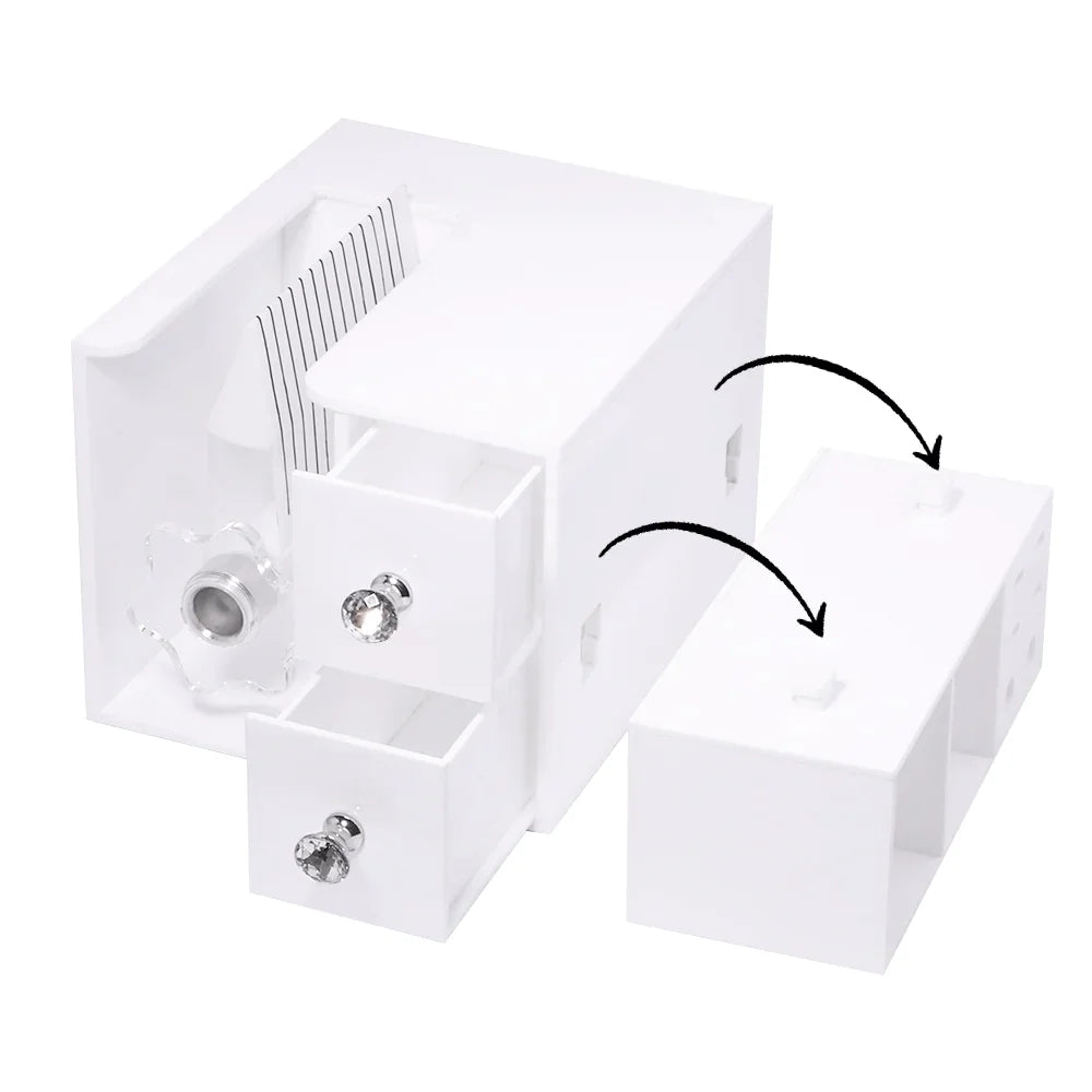 Custom Logo Eyelash Fan Machine for Eyelash Extensions Fan Maker Volume Lash Maker Wholesale Fanning Lash Making Machine