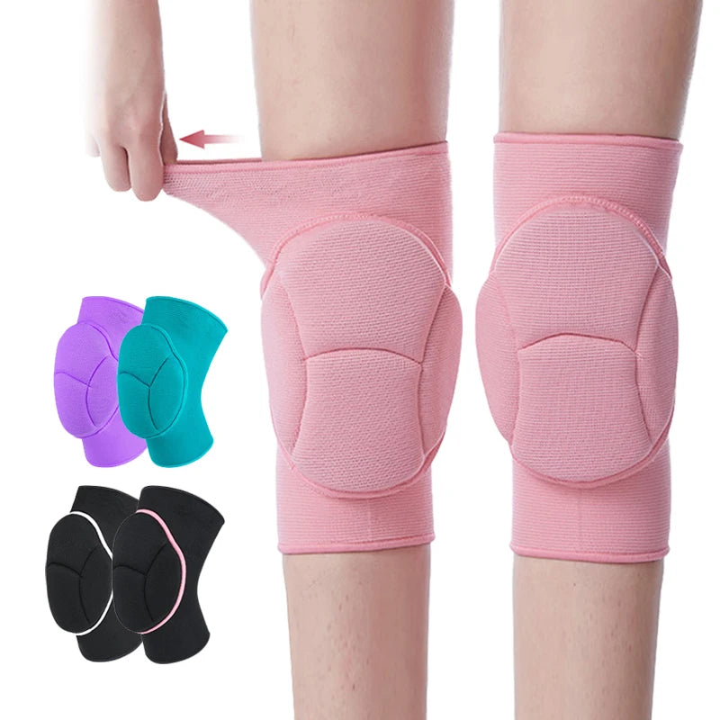 Workout Training Breathable Non-Slip Sponge Protector Volleyball Dance Knee Brace Pads