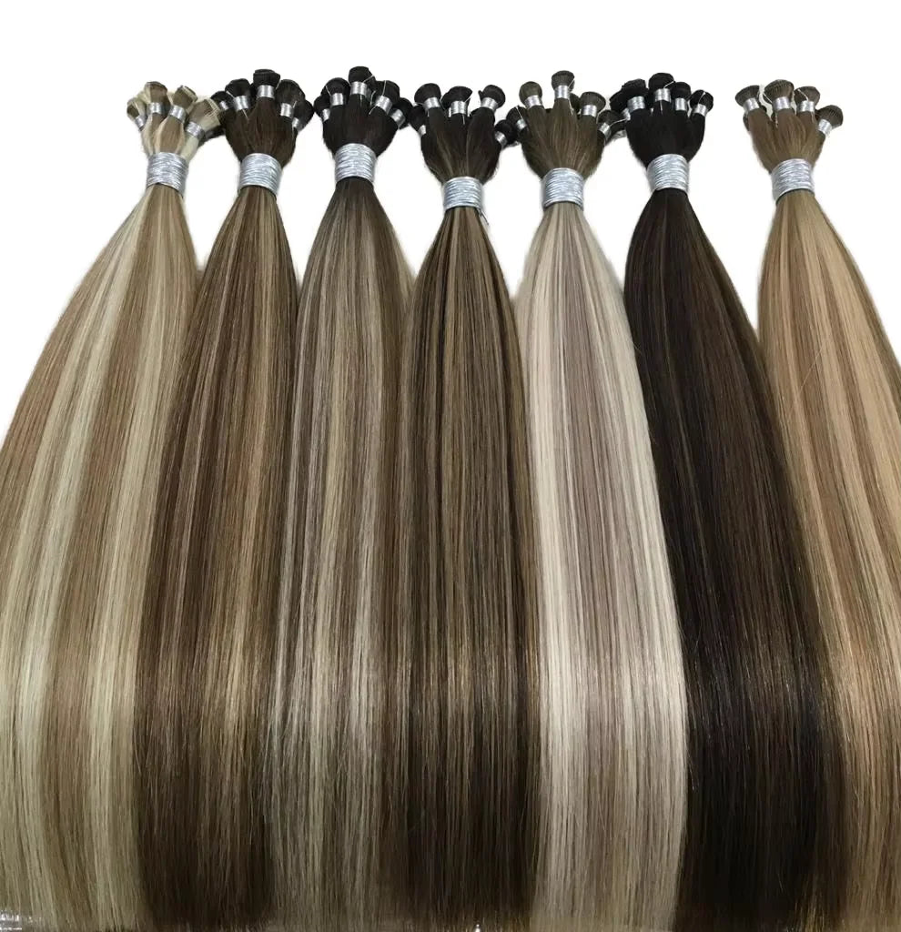 LONGFOR Classic 100g Kinky Straight Machine Double Weft Hair Weaving Extension 100% Remy Real Human Hair Best Quality Women's